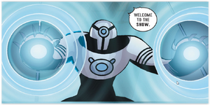 Shriek's appearance in the Batman Beyond comics.