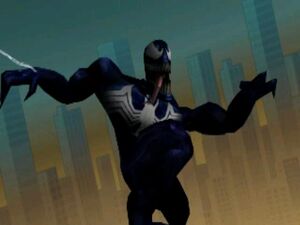 Venom in the 2000 Spider-Man videogame.