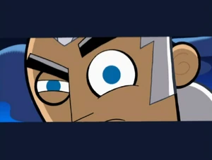 Vlad peeks down the bleachers to look for Danny.