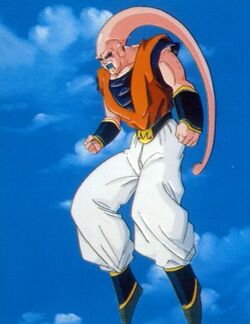 Super Buu after absorbing Ultimate Gohan (known as Buuhan).
