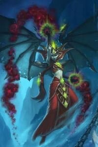 Blood-Queen Lana'thel TCG 2