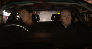 Phil argues with Dan over how their business partnership in The Queen Vic (2000).