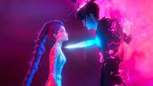 Jinu’s death and redemption as he sacrifices himself to save Rumi from Gwi-Ma.
