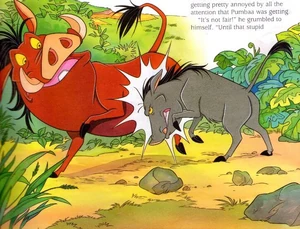 Growler attacking Pumbaa