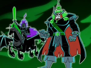 The Fright Knight with Pariah Dark.