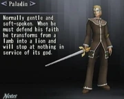 One of Sapientes Gladio's paladins.