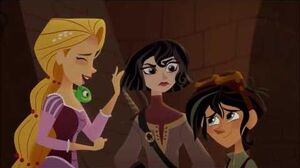 Tangled the Series - What the Hair?! - Rapunzel Meets Varian - clip