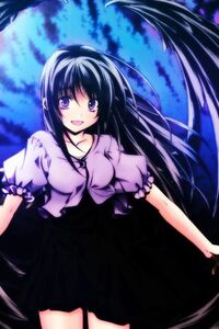 Raynare in light novel.