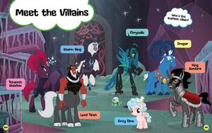 King Sombra in My Little Pony: Essential Handbook.