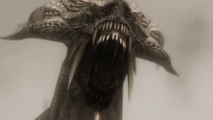 The Dragon God in the opening cinematic.