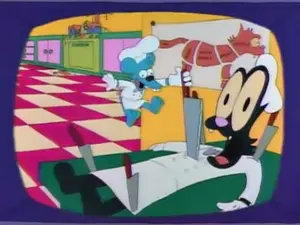 Itchy stab Scratchy.