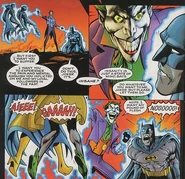 Joker murders Robin and Batgirl in front of Batman.