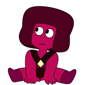 "Leggy" Ruby (left thigh gem)