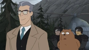 Trout gives Grizz a heinous grin.