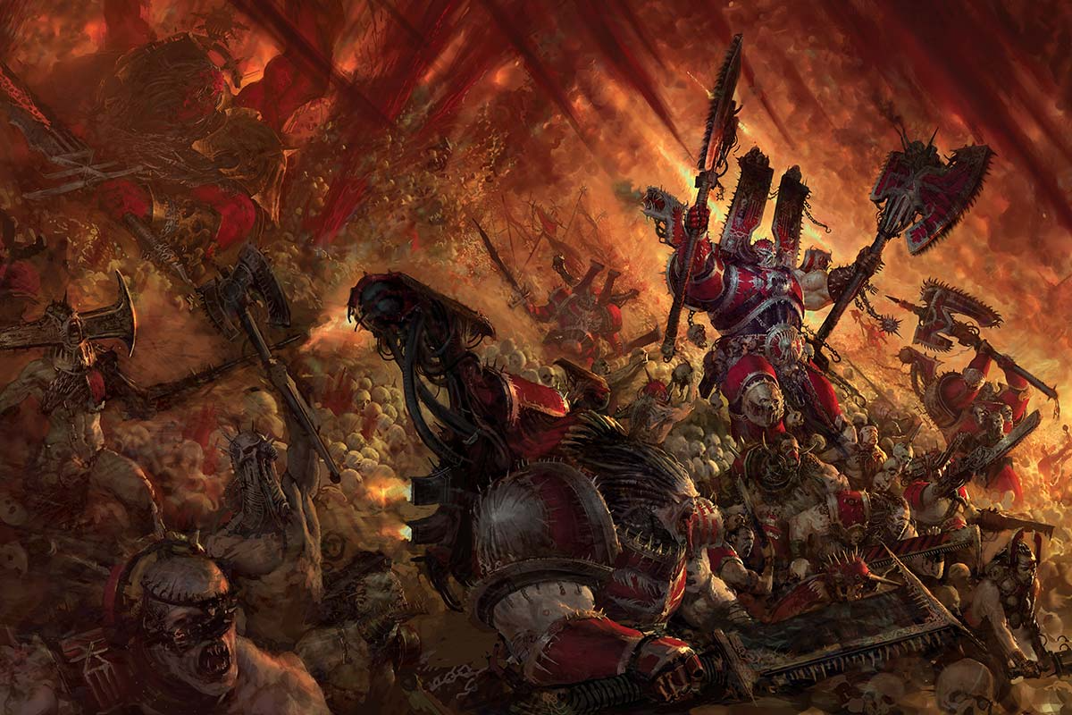 Пожиратель warhammer 40000. Warhammer 40000 World Eaters Art. Warhammer 40000 Кхарн. Warhammer 40000 Ангрон арт. Вархаммер 40000 Ангрон демон принц.