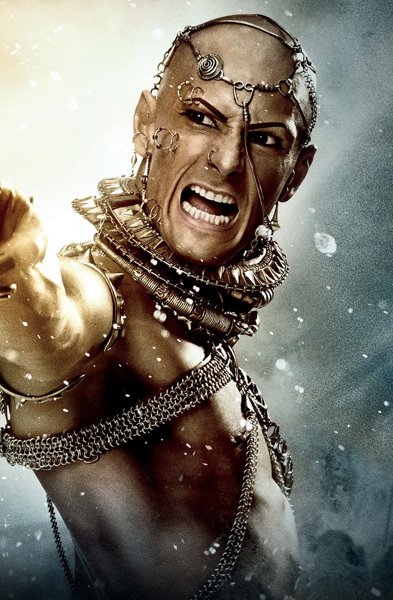 who played xerxes in the movie 300