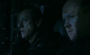 Phil Mitchell and Dirty Den prepare for their armed robbery.