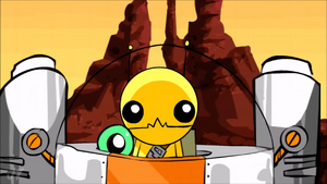 Install Ball with Alien Hominid, escaping from Earth.