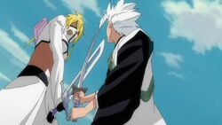 Hitsugaya & Harribel - Sword Battle