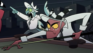 Another imp who serves as Crimson's mafia member.