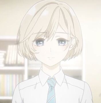 araburu kisetsu no otome-domo yo. blonde hair blue eyes capriccio close  cropped school uniform short hair sugawara niina waifu2x