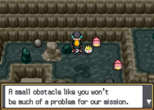 "A small obstacle like you won't be much of a problem for our mission."