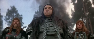Doom after beheading Conan's mother.