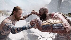 Kratos vs. Baldur.