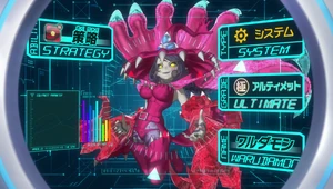 Mienumon when she became Warudamon.