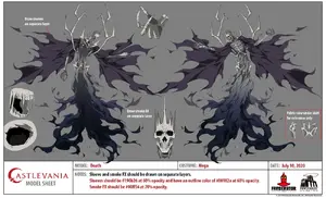 Death's mega form sheet.