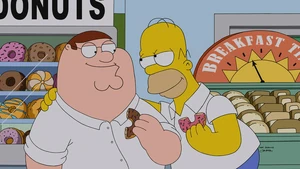 Peter and Homer Simpson.