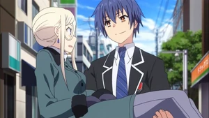 Shido flirting with Ellen.