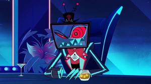 Vox telling the Vees they needed to make sure Charlie and Alastor never make a deal with each other.