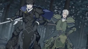BerkutCutscene FE15.png (392 KB) Berkut and Fernand engaging the Deliverance at the Zofia/Rigel border.
