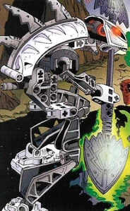 Kurahk as he appears in the comics.
