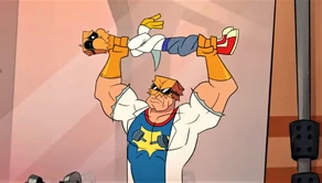 Dr. Flex vs Dr. Flug.jpg (217 KB) Dr. Flex brutally abusing Dr. Flug Slys.