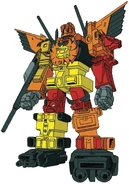 The Predacon's combined form Predaking
