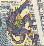 Iguanus climbs the Empire State Building