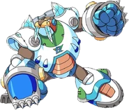 Frost Walrus on Mega Man X4.