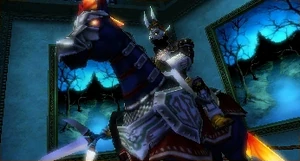 Phantom Ganon in Ocarina of Time 3D.