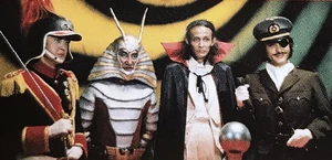 General Black is revived alongside the other three Shocker executives.