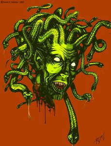 Undead Medusa Head