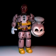 An unmasked Withered Jolly, revealing Eric's now-flayed face