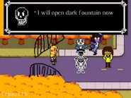 PapyrusAttemptsOmni.png (292 KB) Papyrus announces he will open the Dark Fountain.