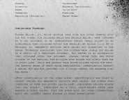 The police report of the serial killer's killing of Thomas Miller, Zachary Miller and Sally Miller that would lead to Lilith Eve Rose becoming RE-RUN later on.