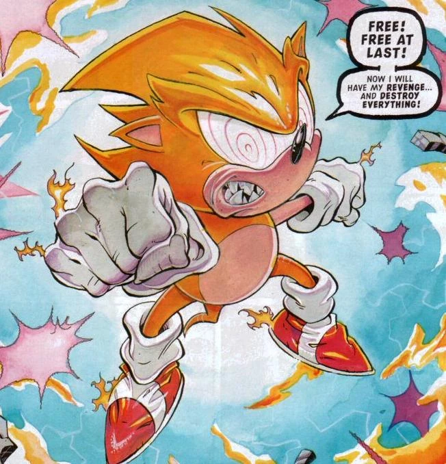 Fleetway Movie SuperSonic Edits : r/SonicTheHedgehog