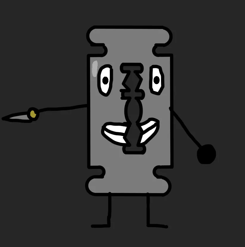 Razor (Inanimate Insanity Roleplay) | Villains Fanon Wiki | Fandom