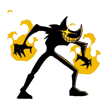 golden bendy and the cuphead show
