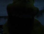 Fredbear roaring