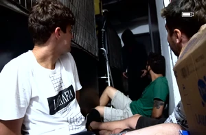 The Invader put Rezende, Adriano and Dexter in a Gas Chamber